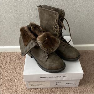 Steve Madden Faux Fur Boots